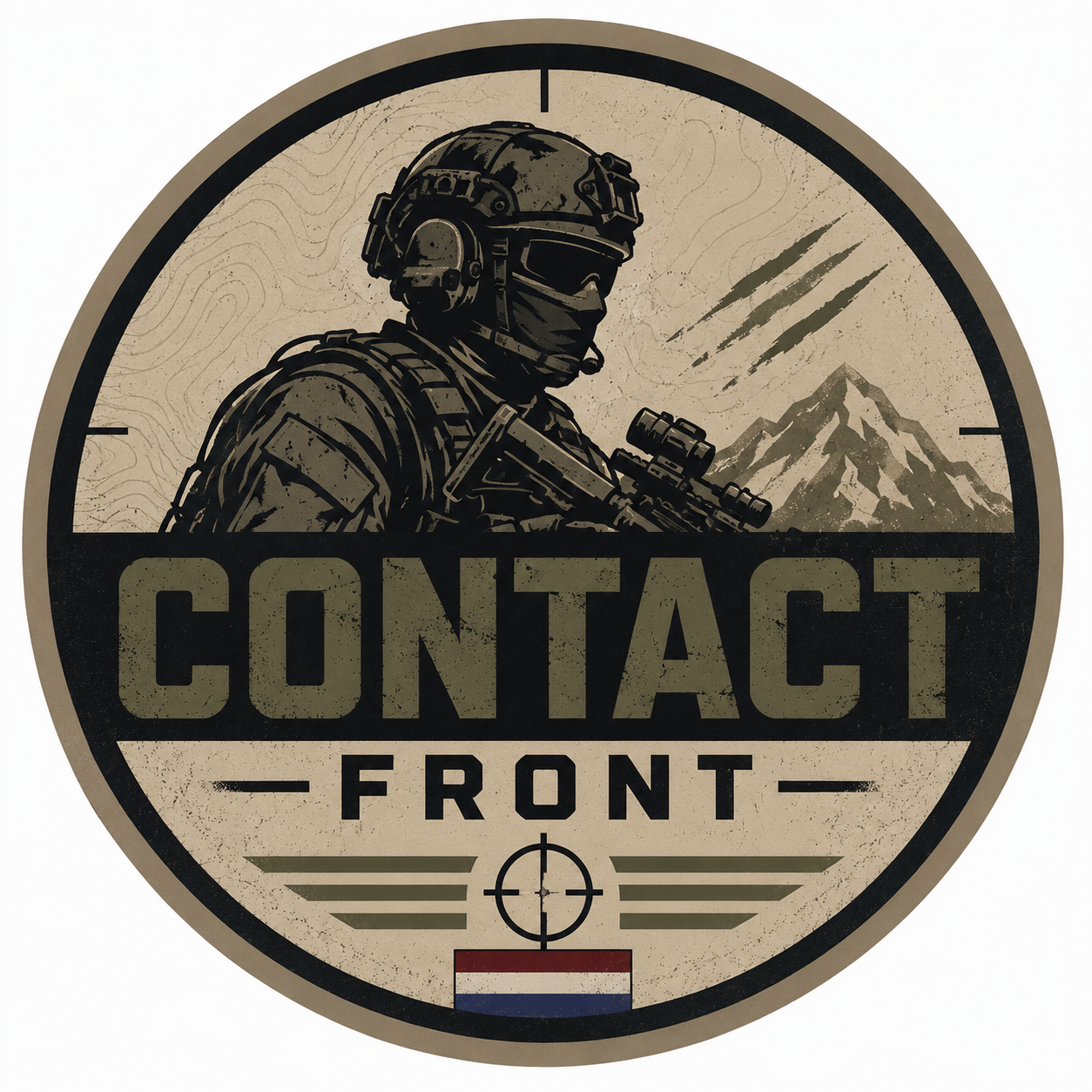 Basic Defensie Stickers